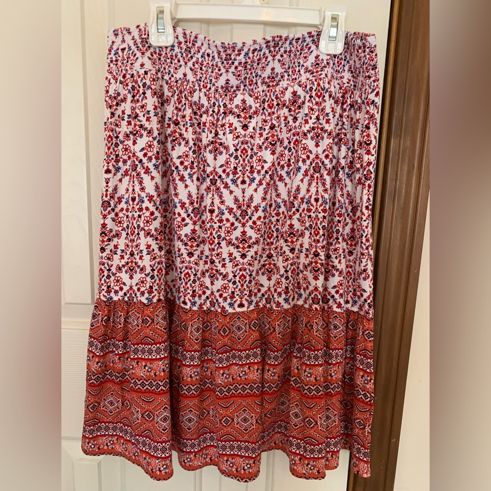 St Jonah’s Bay boho floral skirt petite medium